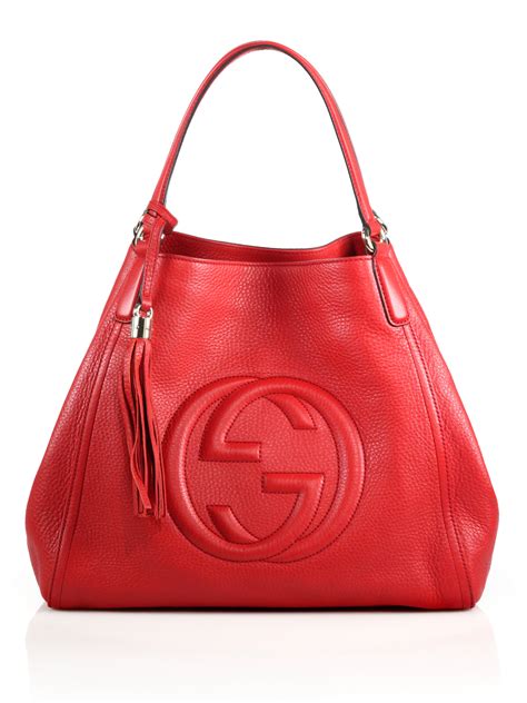 red handbag gucci|red gucci handbags sale.